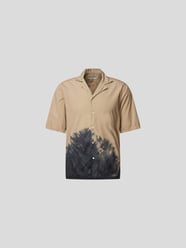 Freizeithemd im Batik-Look von Officine Générale Grün - 33