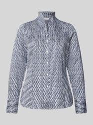 Slim Fit Hemdbluse mit Stehkragen von ETERNA - 6