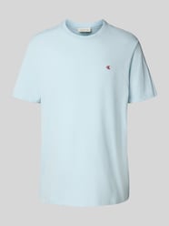 T-Shirt mit geripptem Rundhalsausschnitt von Calvin Klein Jeans - 16