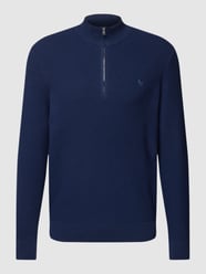 Strickpullover mit Strukturmuster von Polo Ralph Lauren Blau - 3