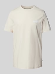 T-Shirt mit Label-Print von PUMA PERFORMANCE Beige - 33