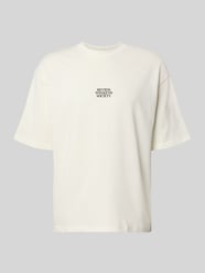 t-shirt o kroju relaxed fit z nadrukiem z logo od REVIEW - 44