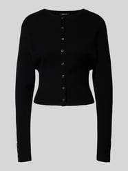 Cardigan mit Druckknopfleiste von Gina Tricot Schwarz - 11