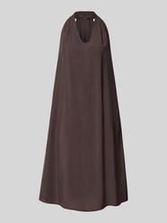 Neckholder-Midikleid mit Eingrifftaschen Modell 'Wordelia' von OPUS - 28