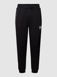 Sweatbroek met logoprint van Superdry Sports Grijs / zwart - 14
