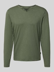 Shirt met lange mouwen en korte knoopsluiting, model 'IVALDE' van Blend - 26