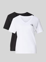T-Shirt mit Label-Print von Calvin Klein Jeans - 44