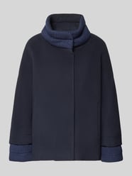 Jacke aus Lanawolle-Mix mit Stehkragen und Eingrifftaschen von ICONS Cinzia Rocca - 20