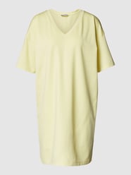 Shirtjurk met V-hals, model 'Kabelle' van Drykorn Geel - 24