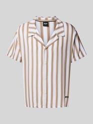 Relaxed Fit Freizeithemd mit Resortkragen von BOSS Beige - 29