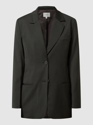 Blazer met scheerwol, model 'Kamarie' van Gestuz Groen - 21