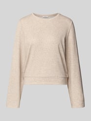 Sweter o kroju relaxed fit z domieszką wiskozy model 'Samike' od OPUS - 40