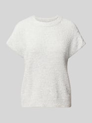 Regular fit gebreide pullover van viscosemix model 'ANILES' van ICHI - 27