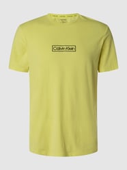 T-shirt met geborduurd logo  van Calvin Klein Underwear Geel - 43
