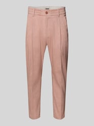 Broek met vouw en elastische band model 'CHASY' van DRYKORN - 5