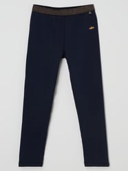 Legginsy z dodatkiem streczu od Garcia Niebieski - 44