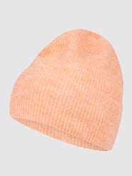 Beanie mit Strukturmuster in Ripp-Optik von Christian Berg Woman Orange - 25