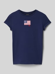 T-Shirt mit Label-Stitching von Polo Ralph Lauren Teens - 1