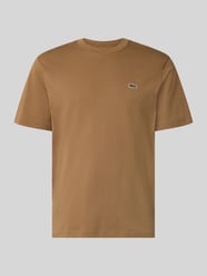 Relaxed Fit T-Shirt aus reiner Baumwolle Modell 'BASIC ON' von Lacoste Beige - 27