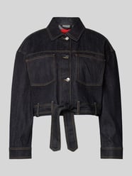 Oversized Jeansjacke aus Baumwoll-Mix Modell 'GALATA' von HUGO - 13