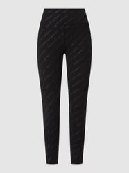 Sportlegging van een mix van katoen en elastaan van DKNY PERFORMANCE Zwart - 16