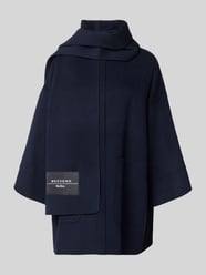 Płaszcz z wełny o kroju comfort fit z szalem w zestawie model 'FULCRO' od Weekend Max Mara - 7
