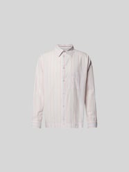 Regular Fit Freizeithemd mit Kentkragen von WON HUNDRED Pink - 46