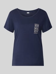 Comfort Fit Pyjama aus Baumwoll-Viskose-Mix Modell 'Perfect Nights T-Shirt' von s.Oliver RED LABEL - 2