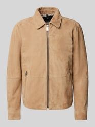 Leren blouson met zakken met rits, model 'CHADRON' van Strellson - 3