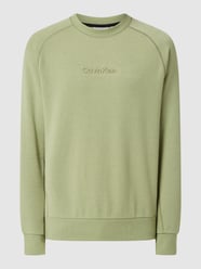 Sweatshirt mit Logo in 3D-Optik von CK Calvin Klein Grün - 29