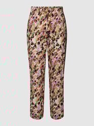 Hose mit Allover-Muster von Vero Moda Curve Beige - 48