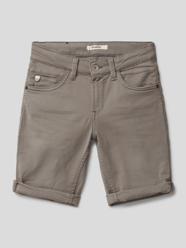 Bermuda im 5-Pocket-Design von Garcia Grau / Schwarz - 24
