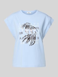 T-shirt o kroju relaxed fit z czystej bawełny od s.Oliver RED LABEL - 19