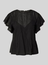 Regular Fit Bluse aus reiner Baumwolle mit Lochmuster von Scotch & Soda - 21