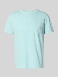 T-shirt z mieszanki bawełny i lnu z brustaszą od Superdry - 42
