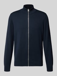 Strickjacke mit Logo-Schriftzug Modell 'San Jacomo-C' von HUGO - 3