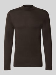 Slim Fit Longsleeve aus reiner Schurwolle Modell 'Arwon' von DRYKORN - 9