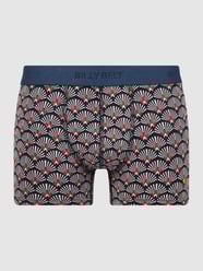 Trunks mit Allover-Muster von Billybelt Blau - 32