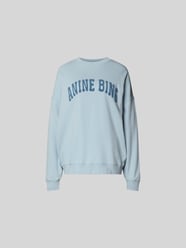 Oversized Sweatshirt mit Logo-Detail von Anine Bing - 24