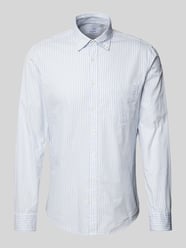 Koszula biznesowa o kroju casual slim fit z kołnierzykiem typu button down od SEIDENSTICKER - 43