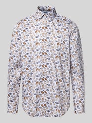 Regular fit zakelijk overhemd met kentkraag van Jake*s - 3