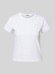 T-shirt zdobiony kamieniami od REVIEW - 14