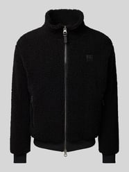 Sweatjacke aus Teddyfell von Antony Morato Schwarz - 19