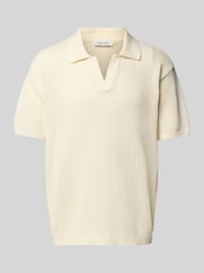 Regular Fit Poloshirt mit Lochmuster Modell 'ASTON' von Casual Friday - 14