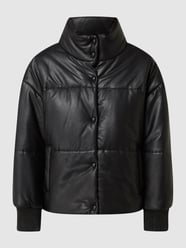 Steppjacke aus Leder Modell 'Mariana' von Studio AR Schwarz - 45