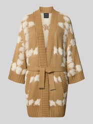 cardigan met strikceintuur en 3/4-mouw van Marc Cain - 48