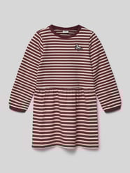 Regular fit sweatjurk van katoenmix van s.Oliver RED LABEL Bordeaux - 4