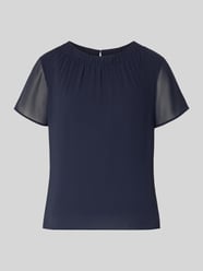 Regular Fit Blusenshirt mit semitransparenten Ärmeln von s.Oliver BLACK LABEL - 15