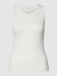 Tanktop in fijnriblook van s.Oliver BLACK LABEL Wit - 43