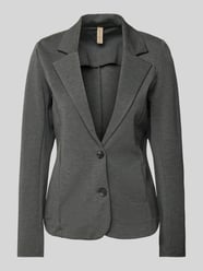 Blazer van viscosemix met steekzakken, model 'NANNI' van Soyaconcept - 2